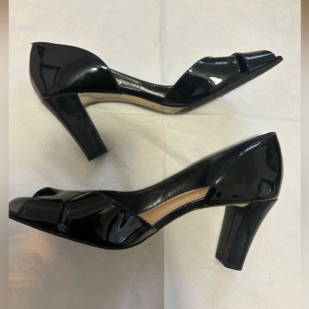 Alex Marie ladies black patent leather size 9 shoes nwot